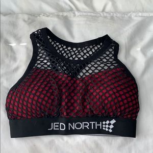 Charlotte Sports Bra by Jed North (Red)